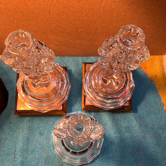 Set of 3 Princess House Nutcracker Candle Stick Holders - Vintage. - Picture 5 of 10